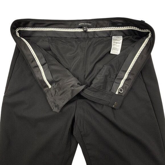 Banana Republic Logan Wool Dress Trousers Pants Modern Office Chic Stretch 10 - Picture 3 of 16